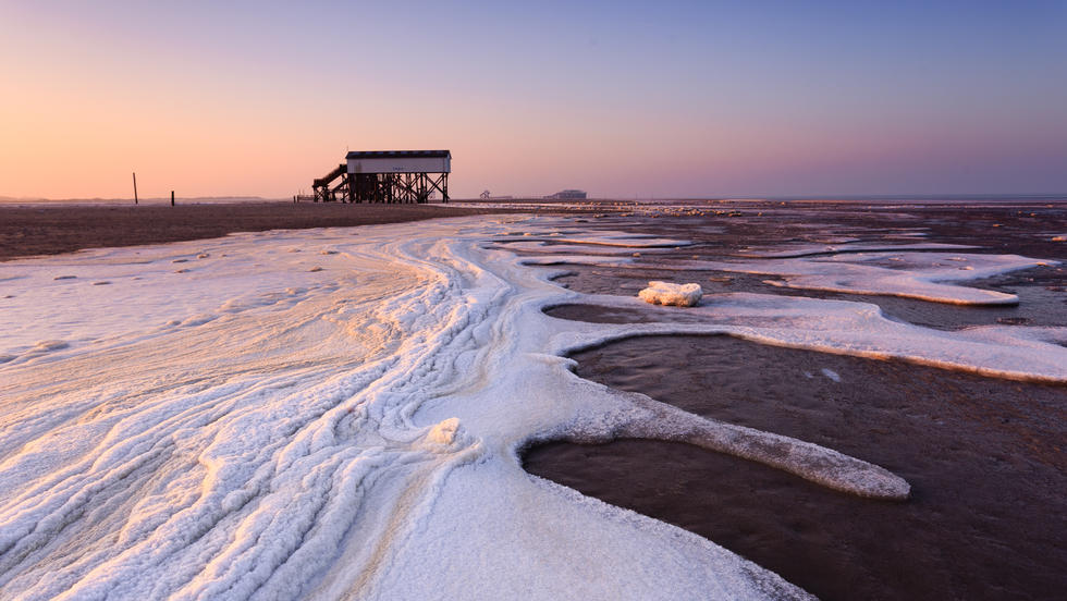 St. Peter Ording im Winter